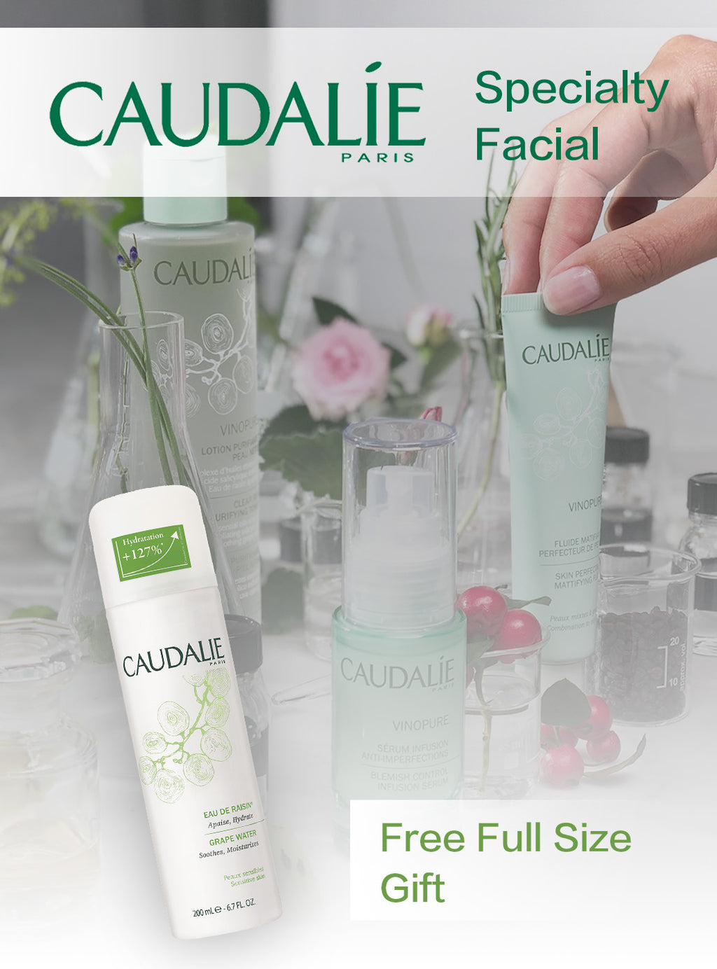 Caudalie Luxury Specialty Facial + Full Size Gift